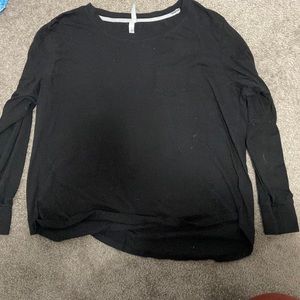 Black long sleeve shirt